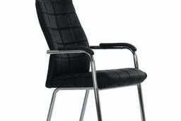 Кресло Barneo K-14 для посетителей и переговорных черный