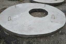 Крышка колодца (плита перекрытия) бетонная ПП 20