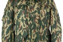 Winter army camouflage jackets