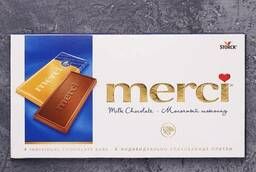 Лаура Молочный шоколад Merci 100г ш23509