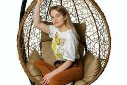 Laura Hanging chair-cocoon Sevilla hot chocolate +. ..