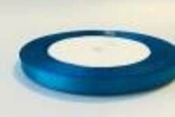 Satin ribbon, blue-turquoise, 6 mm (20m)