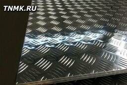Лист алюминиевый рифленый 1. 2х1200х3000 мм квинтет