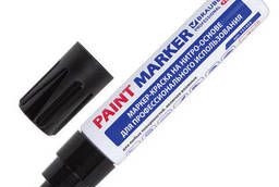 Маркер-краска лаковый (paint marker) 8 мм, Черный. ..