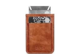 Minimalistic wallet, brown