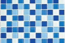 Мозаика Bonаparte Blue wave-3 голубая глянцевая 30x30