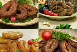 Мясные деликатесы и экслюзивные виды колбас. Экопродукт