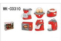 A set of household appliances: coffee maker, egg cooker, multicooker. ..