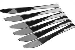 Нож столовый одноразовый металлизированный