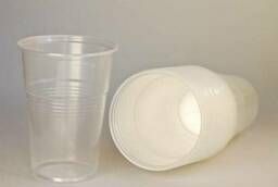 Одноразовый пластиковый стакан Классика, 200 мл, 100 шт/уп