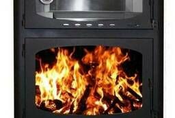 Fireplace stove EcoFireplace Bavaria ECO with stove and oven ø150 mm