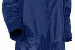 Raincoat, waterproof nylon blue (L)