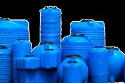 Пластиковые емкости для питьевой воды, химикатов или топлива