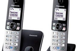 Panasonic KX-TG6812RUB cordless telephone + add. tube, memory. ..