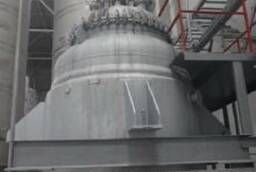 Реактор эмалированный, объем -10 куб. м.