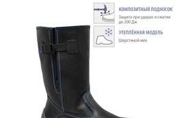 Insulated leather boots Yukon 21201SHM (SAP21201SHM)
