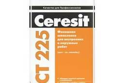 Шпатлевка финишная цементная Ceresit CT 225 серая 25 кг