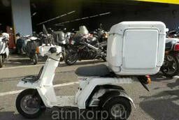 Скутер грузовой большой кофр трехколесный Honda GYRO X