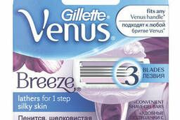 Сменные кассеты для бритья 4 шт. , Gillette Venus (Жиллет. ..