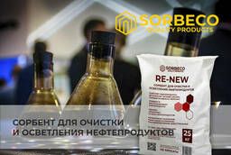 Sorbent for clarification of oil products