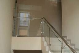 Glass structures, glass railings, glass stairs