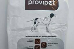 Dry food for dogs with lamb and rice ProviPet