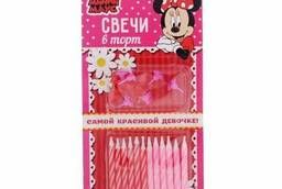 Candle in cake Disney 12 pcs Happy Birthday, Minnie Mouse