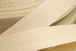 Текстильная лента из хлопчатобумажной пряжи с шириной 20 мм