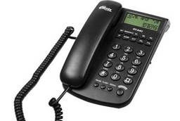 Телефон Ritmix RT-440 black, АОН, спикерфон, быстрый. ..