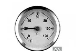 Pipe overhead thermometer