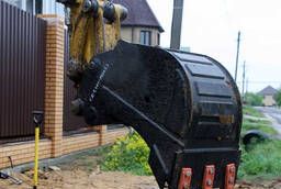 Multi-purpose bucket for mini-excavator from 4 tons