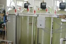 Установка фильтрации и обезжелезивания, аэрация воды