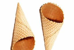 Waffle cone for ice cream 150 mm