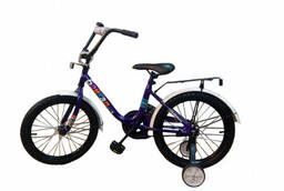 Велосипед детский двухколесный Байкал-НСК А-1802 фиолетовый