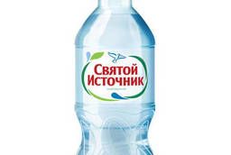 Carbonated drinking water Holy Spring, 0.33 liters. ..