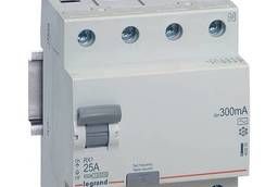 Выключатель дифференциального тока RX3 4P 25А тип AC. ..