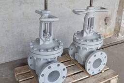 Steel flanged gate valve 30s76nzh du150 ru63