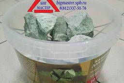 Crushed jadeite, stones for a bath and sauna, 10kg