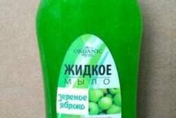 Liquid soap Organic Green apple 1l.