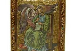 Живописная икона Святой апостол и евангелист Лука на. ..
