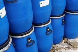 Barrels with a clamp with a lid, any shape payment