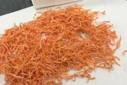 Морковь сушеная соломка 3х3. Российское производство