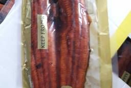 Tender fried eel in sauce