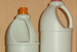 Plastic containers - bottles for household chemicals