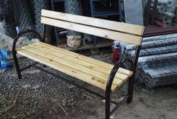 Garden bench with backrest AB-1008-1500