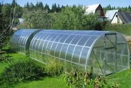 Cellular polycarbonate for greenhouses