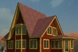 Строительство деревянных домов из профилированного бруса.