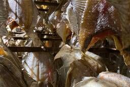 Dried and smoked fish from the manufacturer