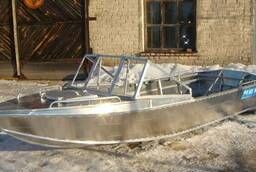 Aluminum motor boat Vyatka Shilo
