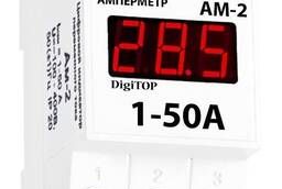 Амперметр цифровой однофазный 220в ам-2 digitop